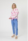 FRIULI PRINT SHIRT - wht fuschi
